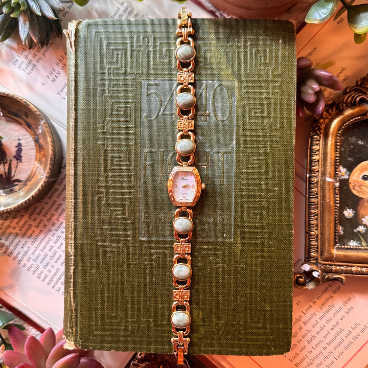Gold Jade Watch