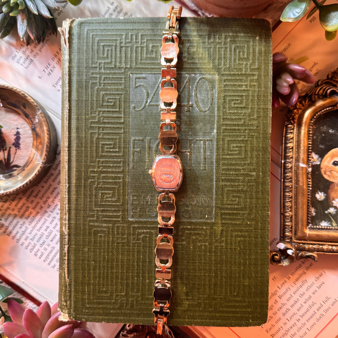 Gold Jade Watch