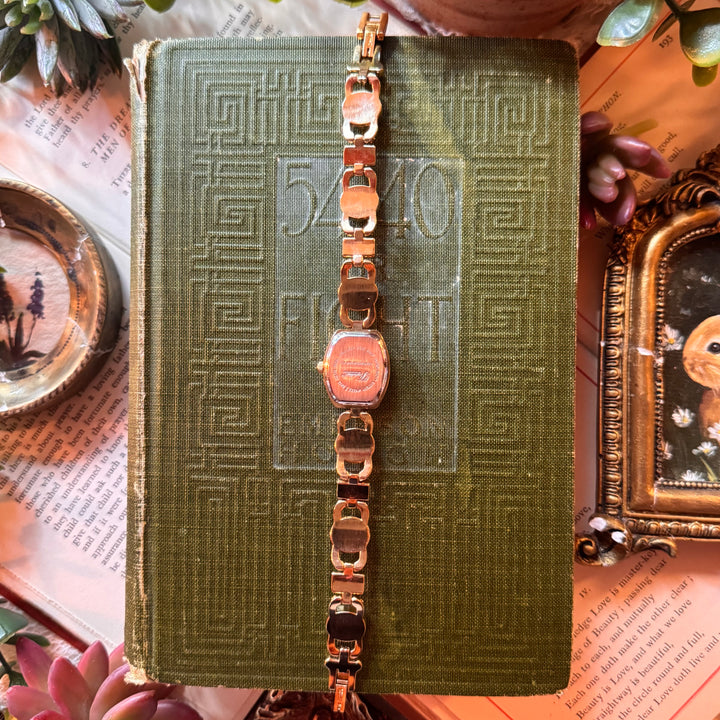 Gold Jade Watch