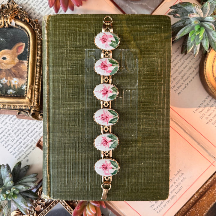 Gold Floral Bracelets