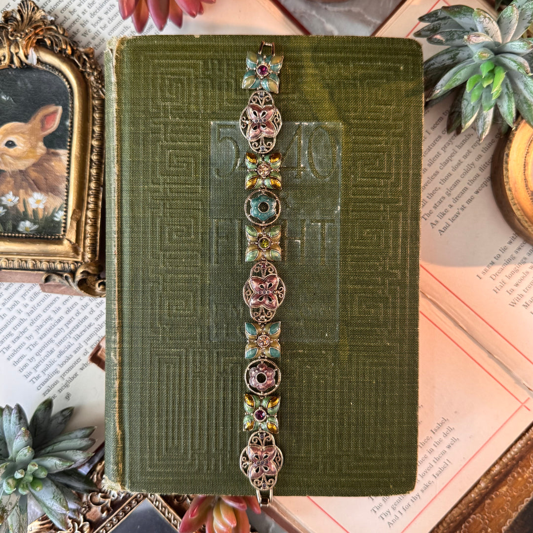 Gold Floral Bracelets