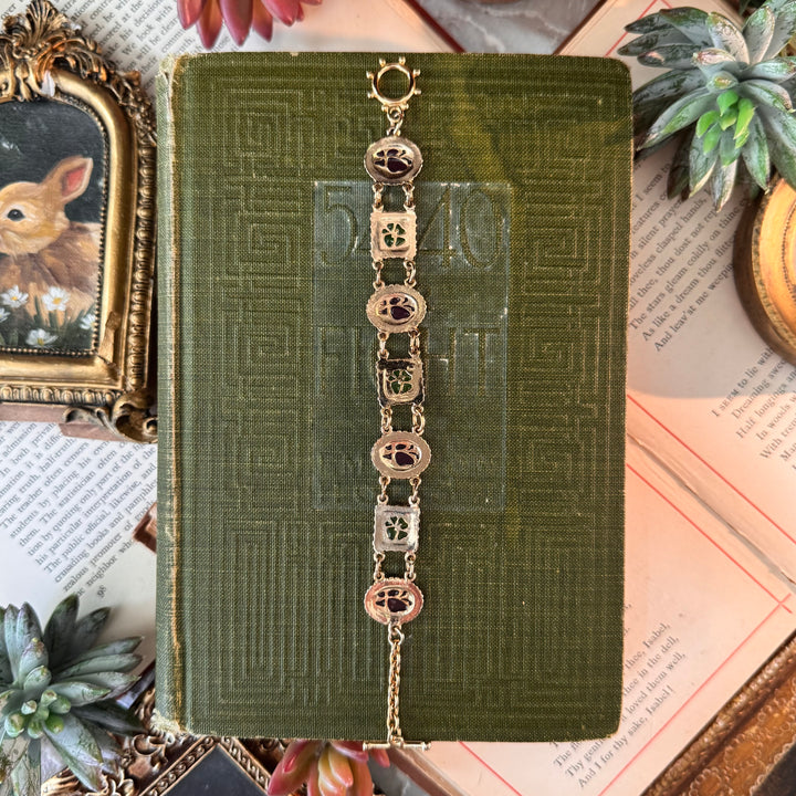 Gold Floral Bracelets