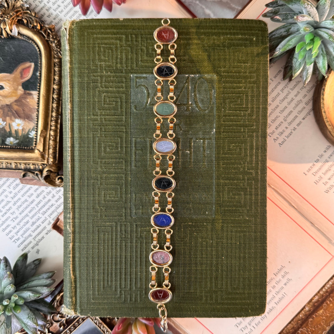 Gold Scarab Bracelets