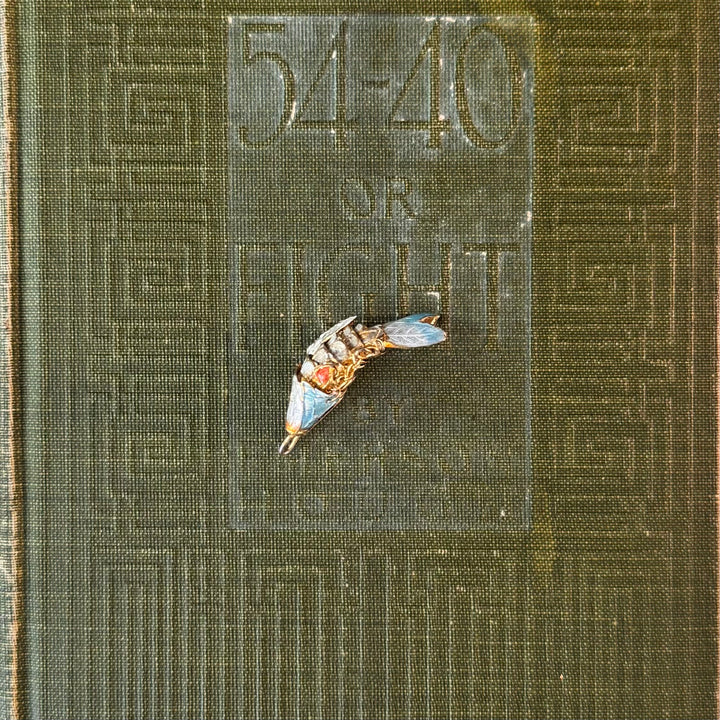 Gold Cloisonné Fish Pendants