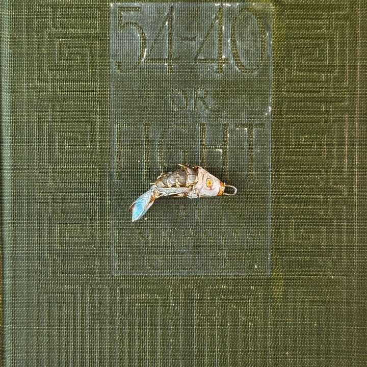 Gold Cloisonné Fish Pendants