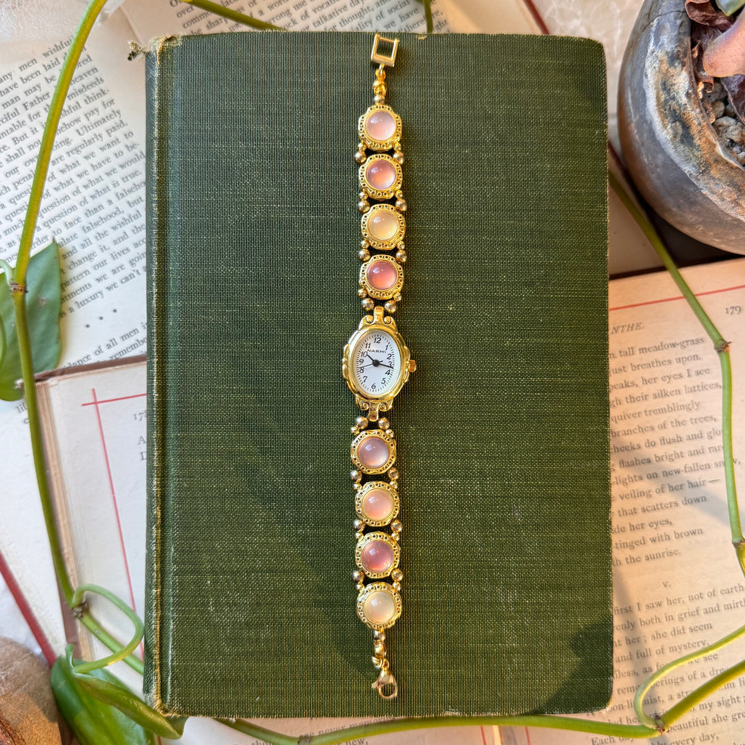 Gold Handmade Charm Watch