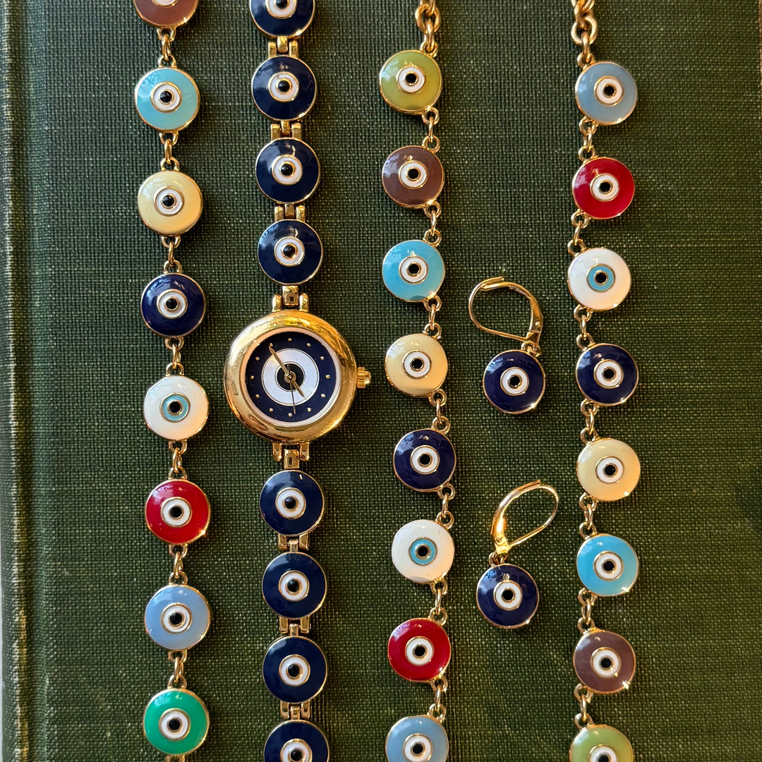 Extremely Rare Joan Rivers Evil Eye Set