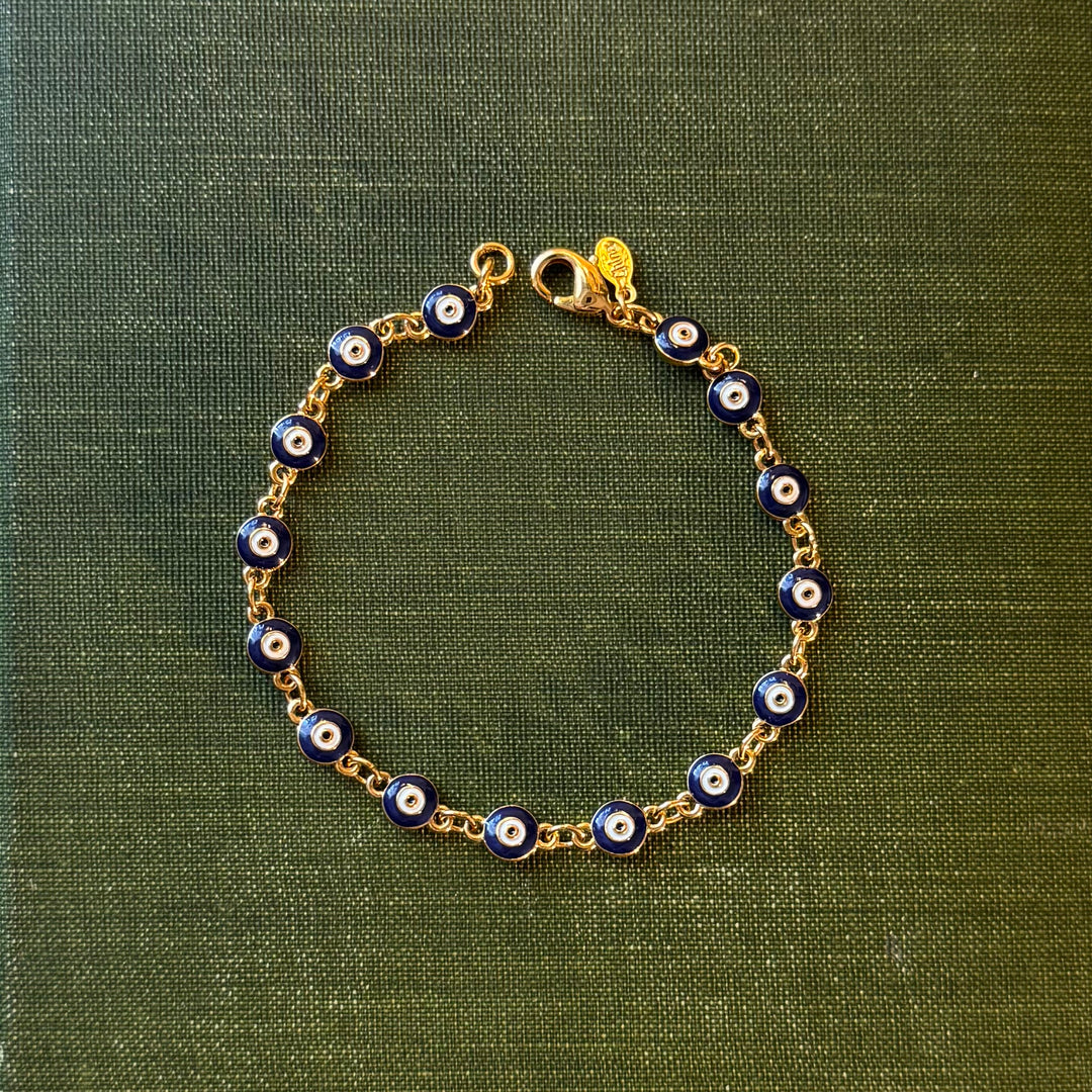 Rare Evil Eye Joan Rivers Bracelet