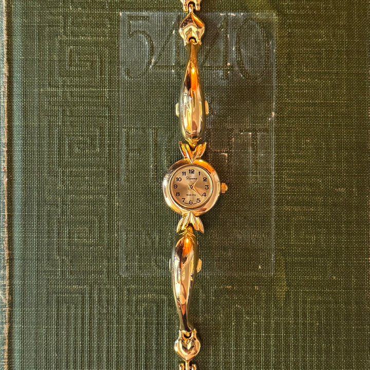 Gold Dolphin and Heart Watch
