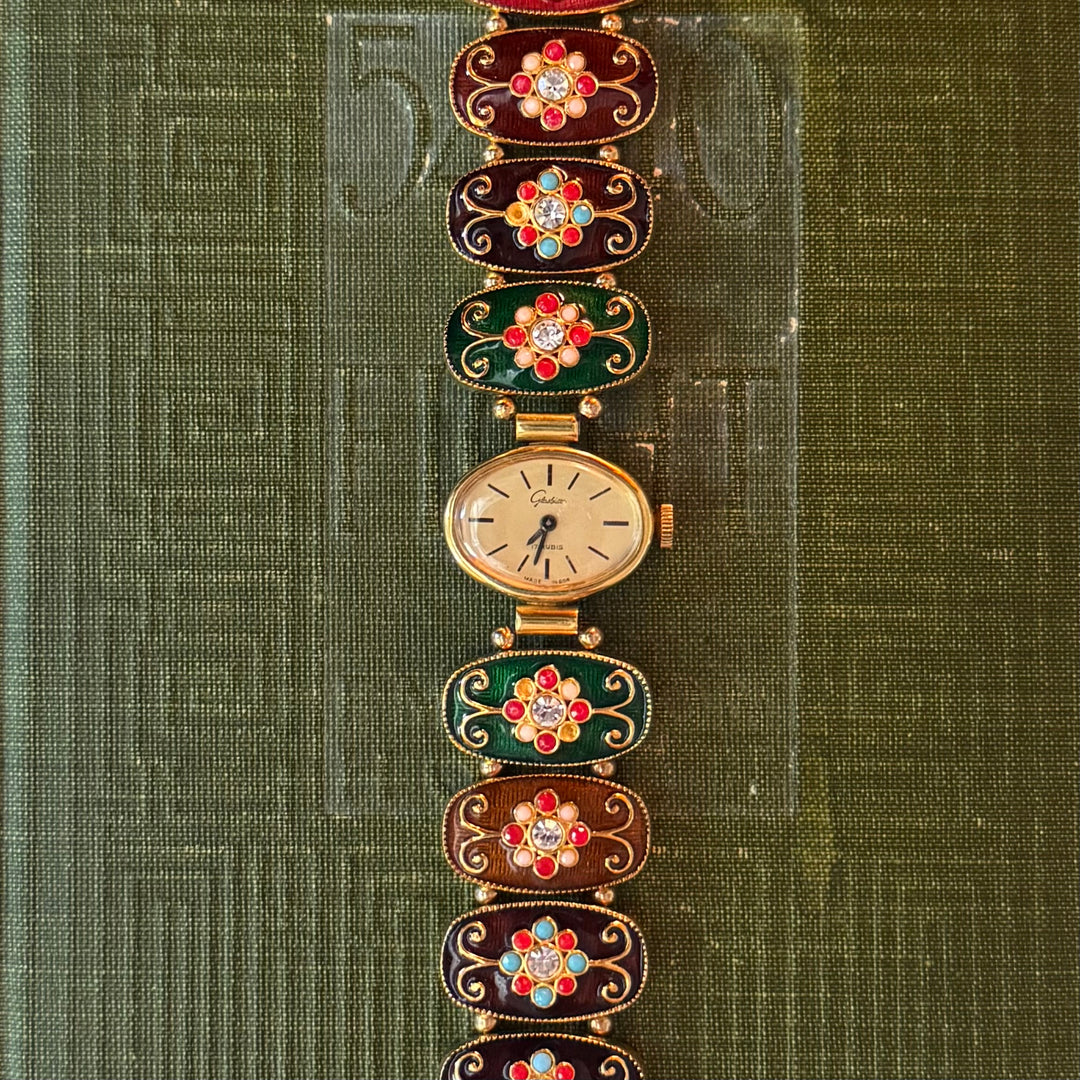 Repurposed Gold Joan Rivers Watch
