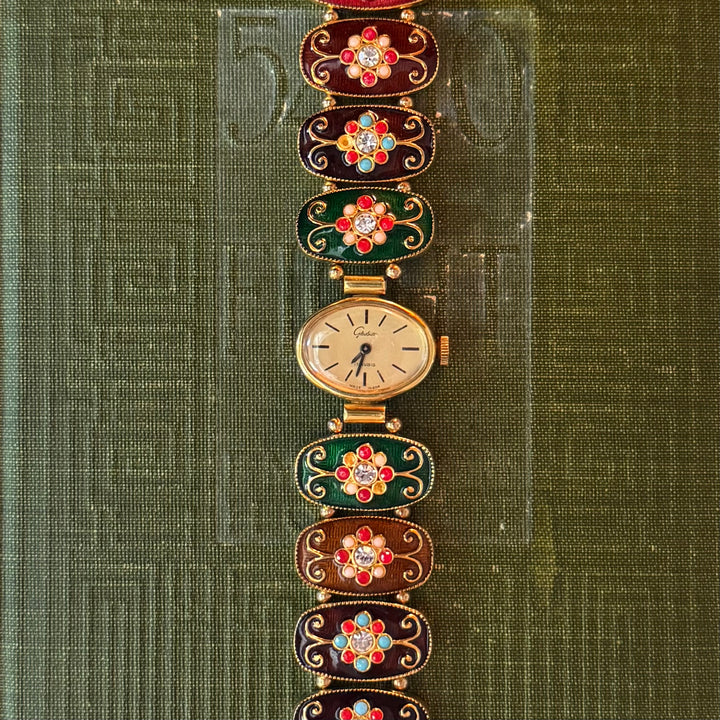 Repurposed Gold Joan Rivers Watch