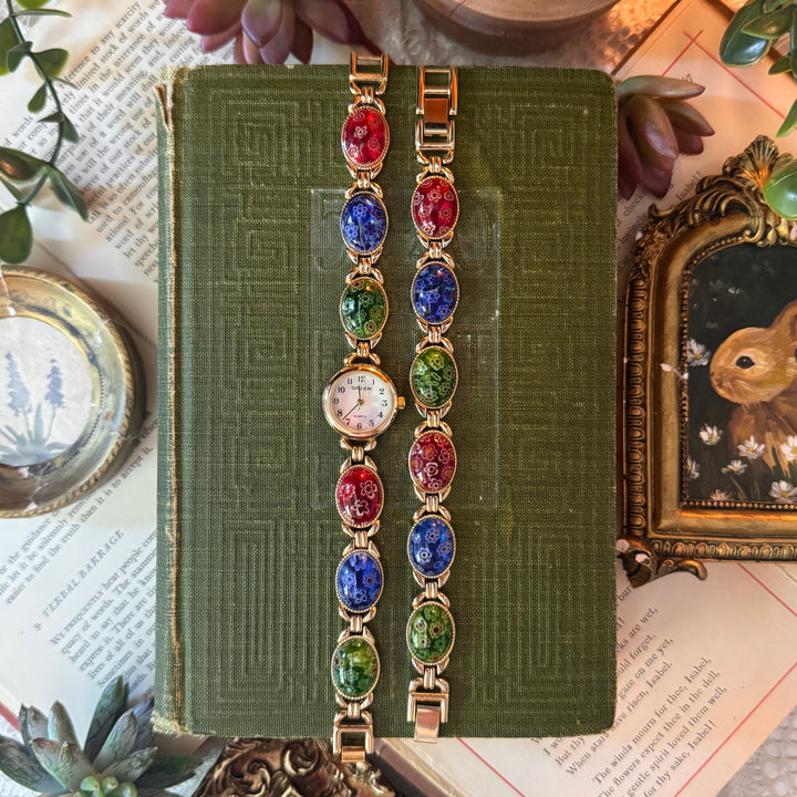 Gold Watch with Matching Bracelet