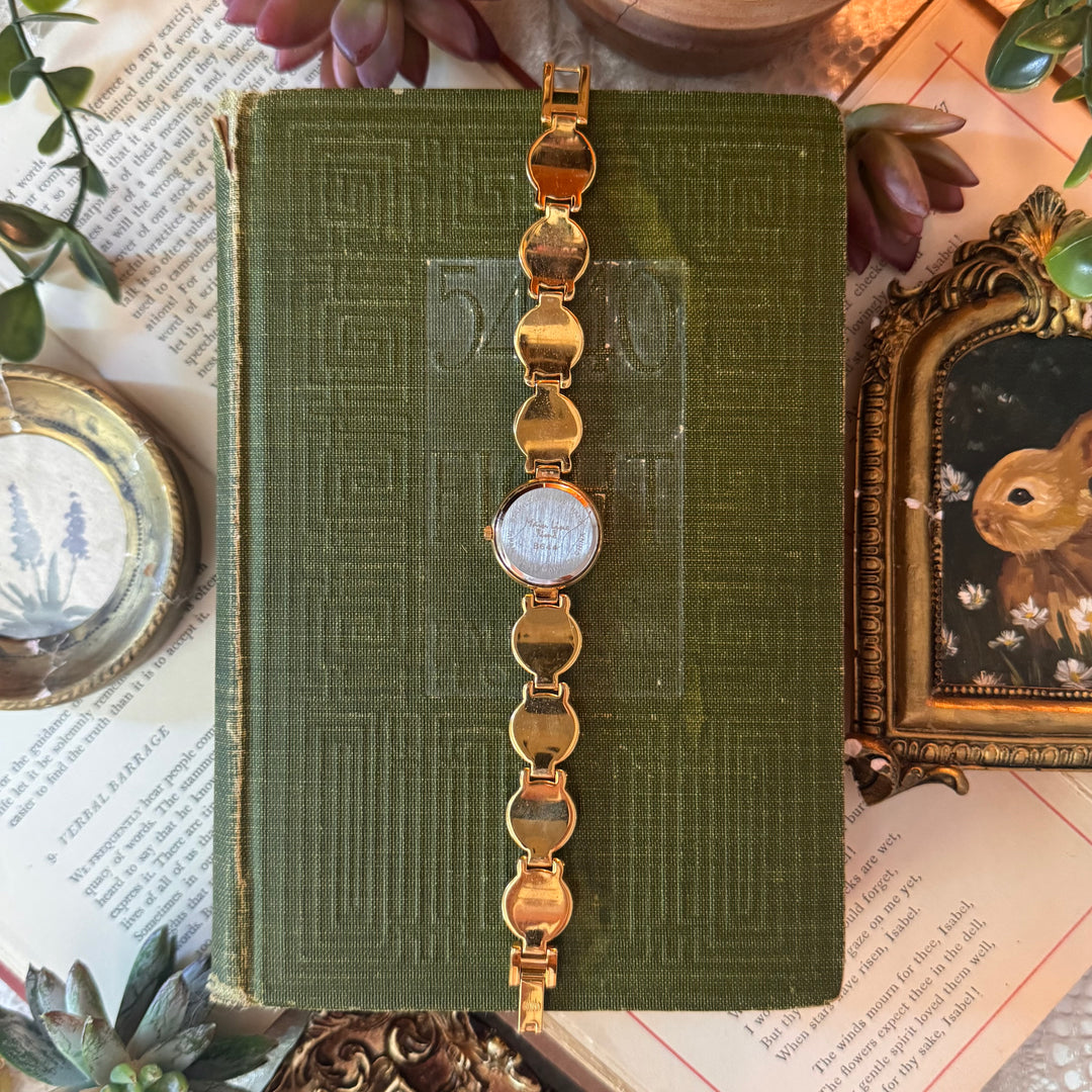 Gold Watches with Cabochon Stones