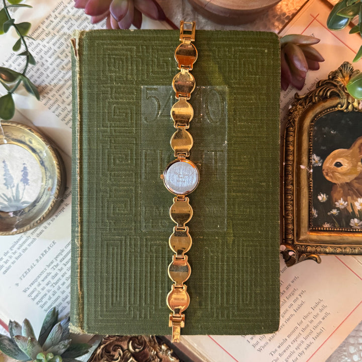 Gold Watches with Cabochon Stones