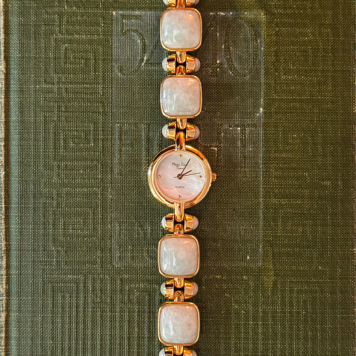 Gold Jade Watch