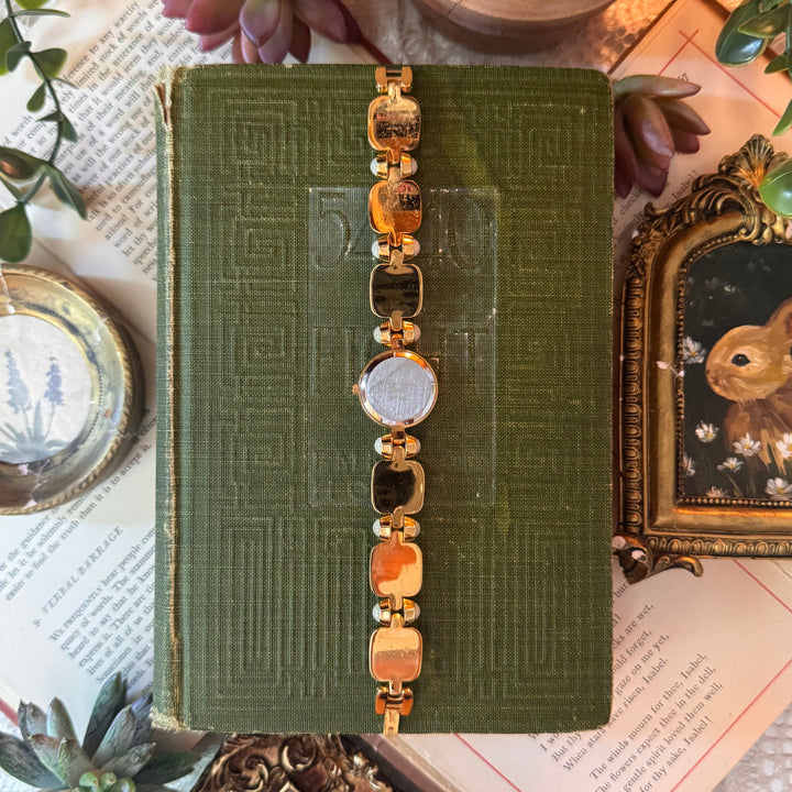 Gold Jade Watch