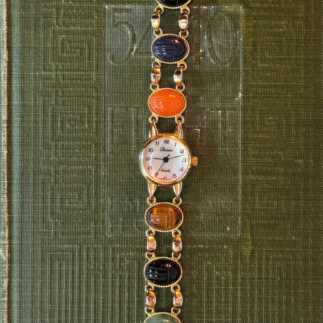 Gold Scarab Watch