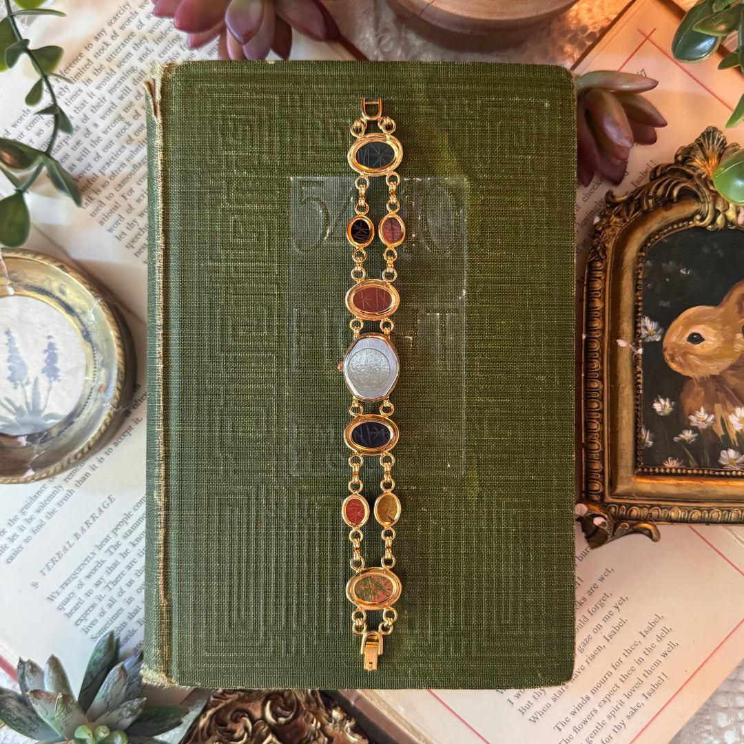 Gold Scarab Watch