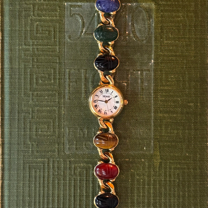Gold Scarab Watch