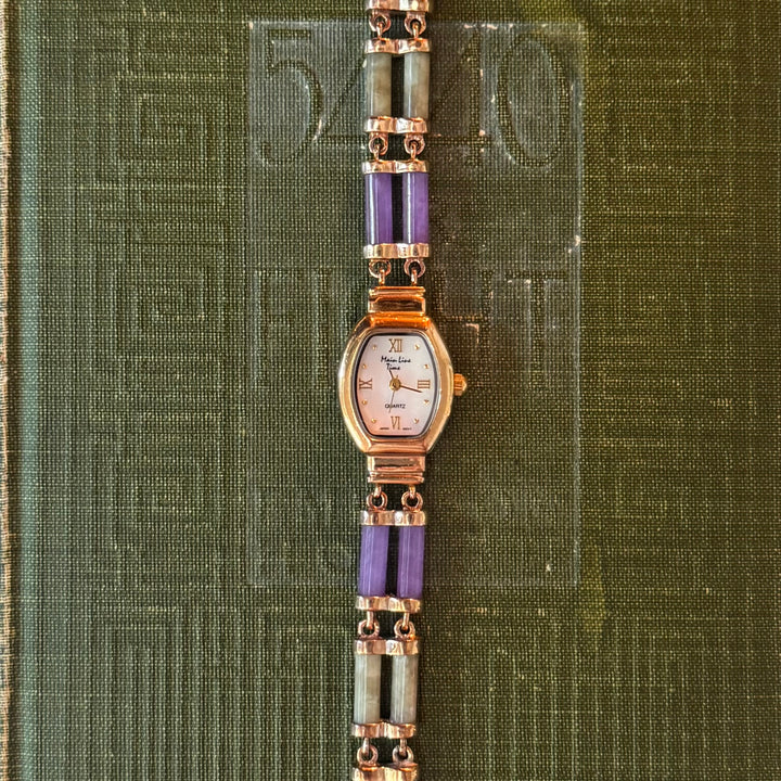 Gold Jade Watch