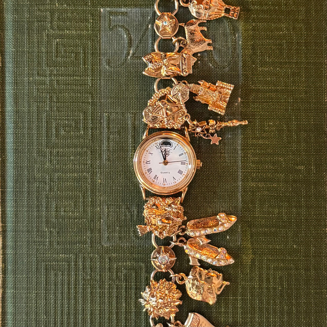 Gold Kirks Folly Wizard of Oz Theme Watch