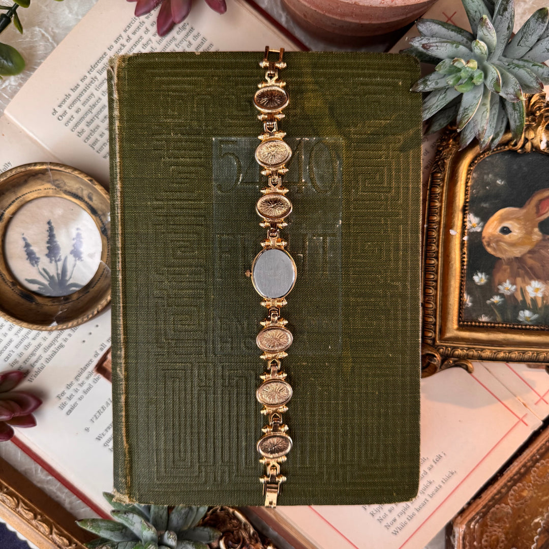 Gold Pearl Watch