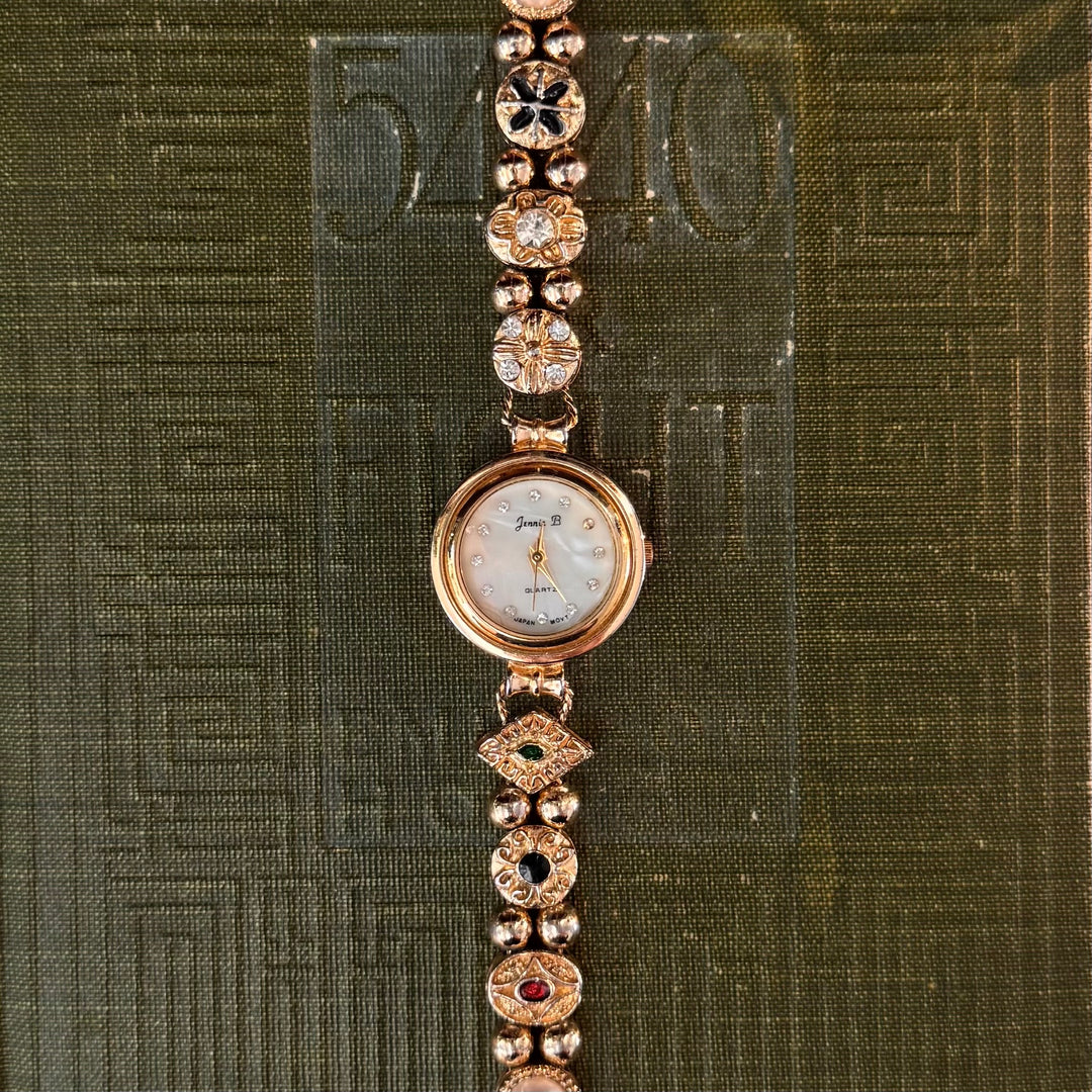 Gold Charm Watch