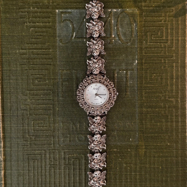 Silver Cherub Watch