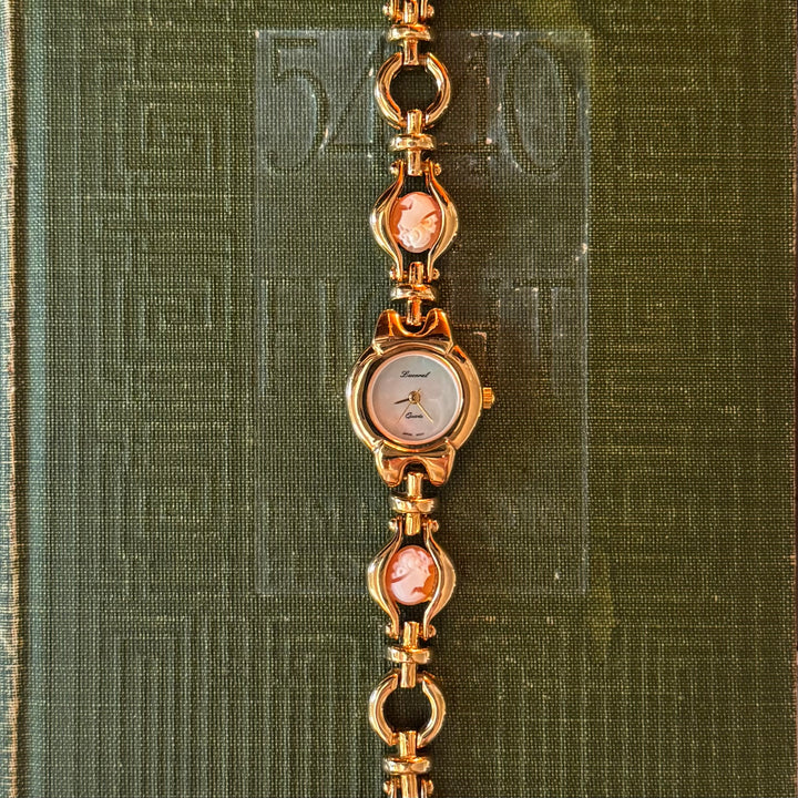 Gold Cameo Watch