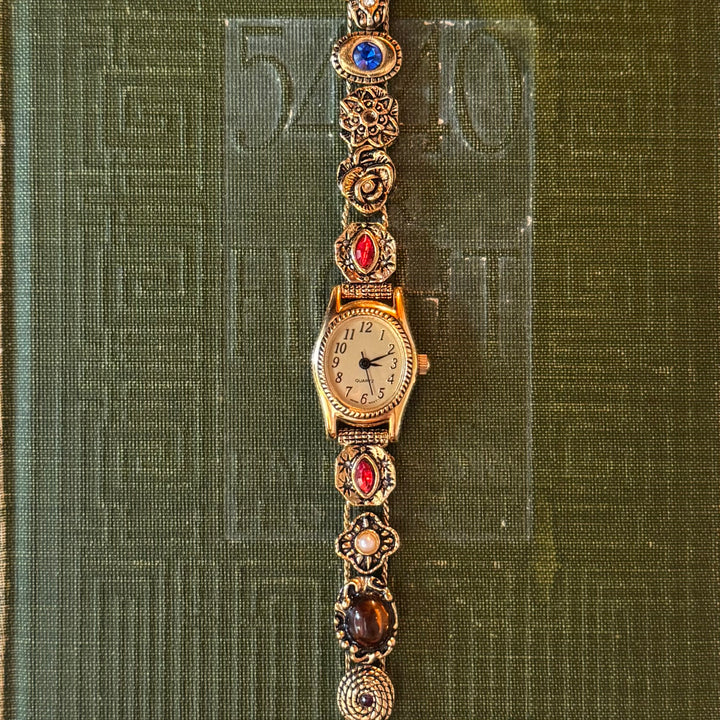 Gold Charm Watch