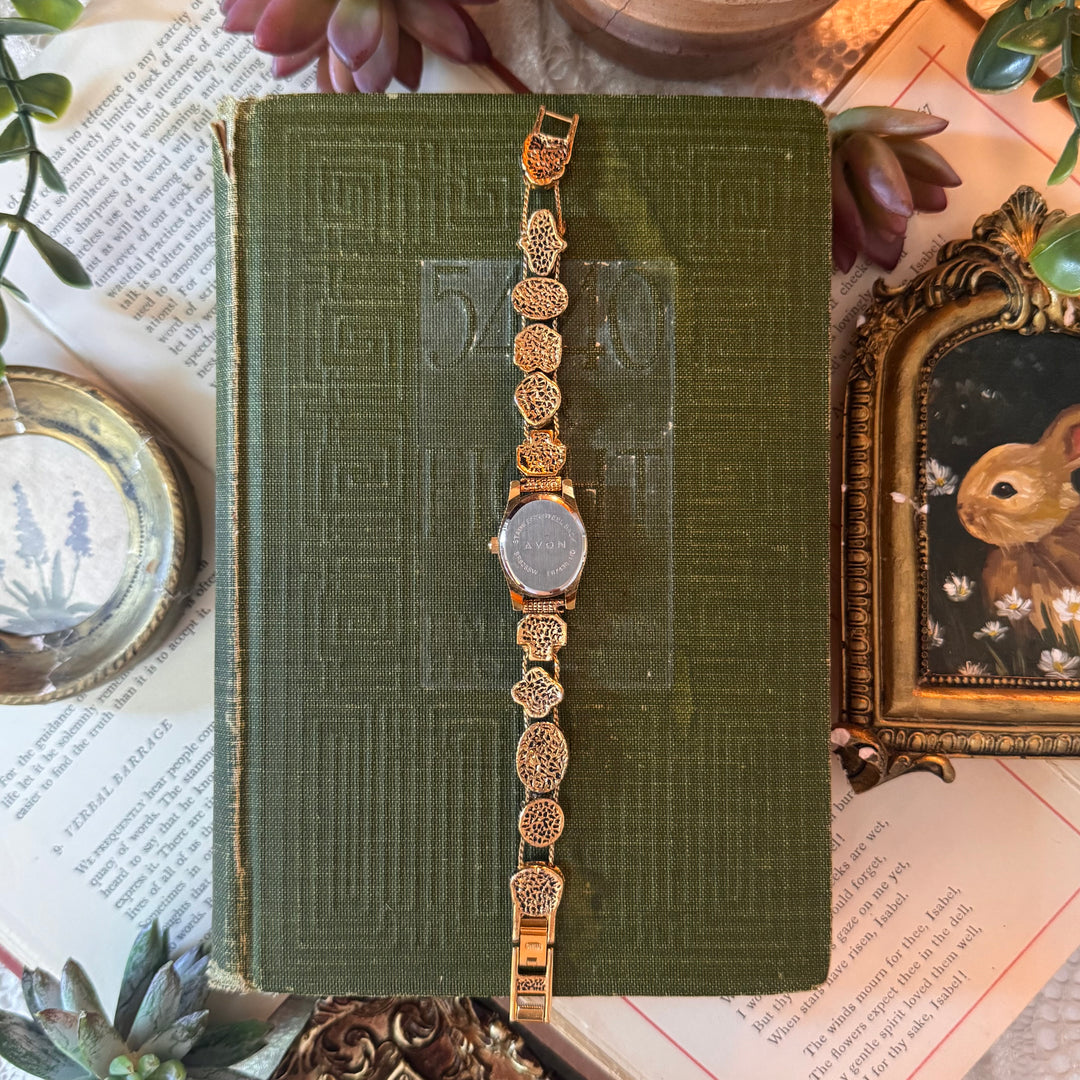 Gold Charm Watch