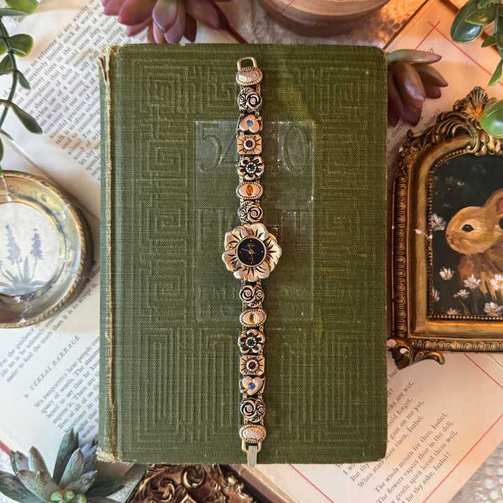 Gold Charm Watch