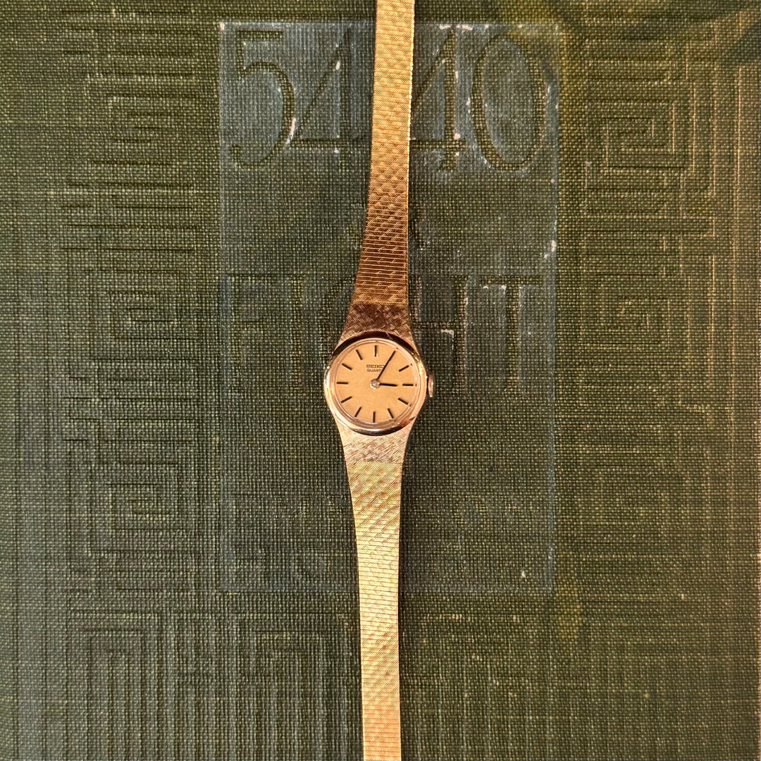 Gold Seiko Watch