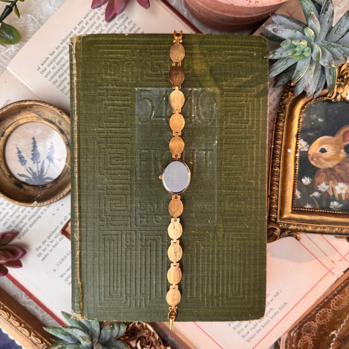 Gold Cabochon Watch