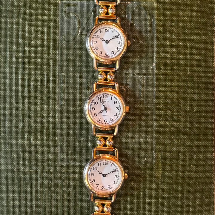 Gold Multi Face Watch