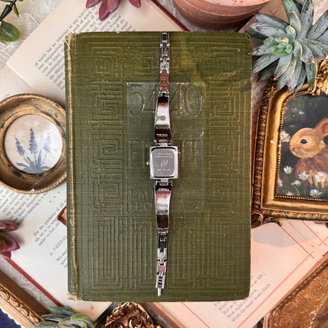 Silver Heart Watch