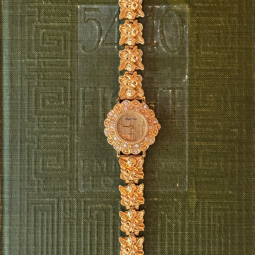 Gold Cherub Watch