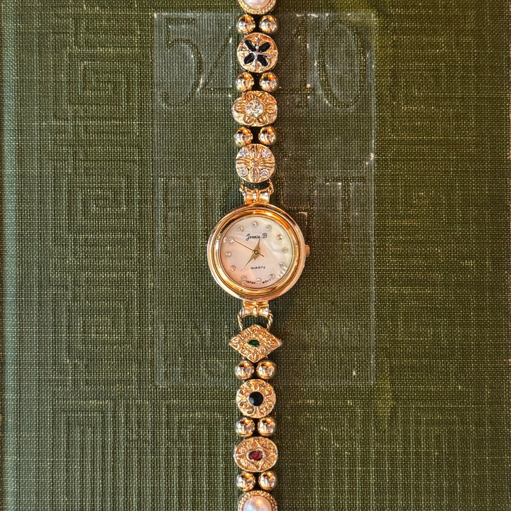 Gold Charm Watch