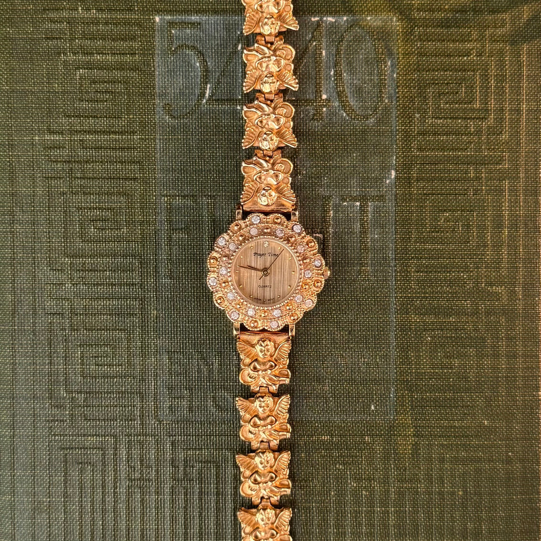 Gold Cherub Watch