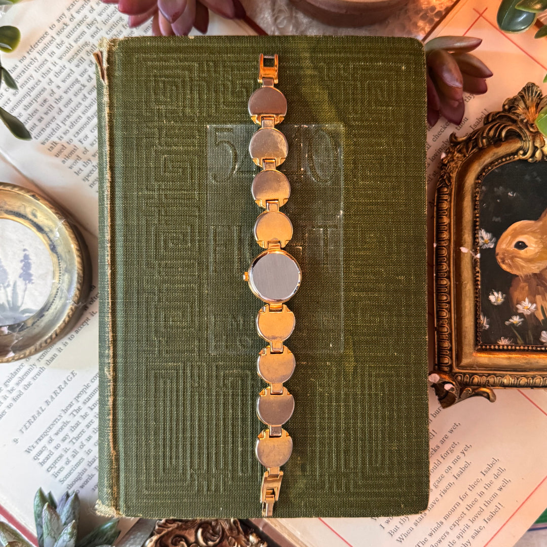 Gold Pearl Watch