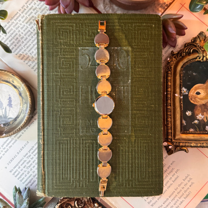 Gold Pearl Watch