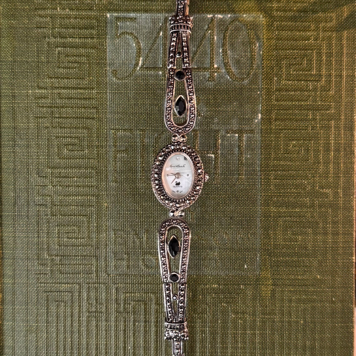 Silver Ornate Watch