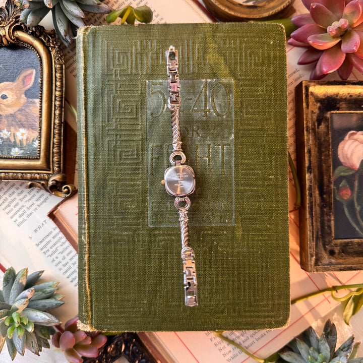 Two Tone Peekaboo Watch