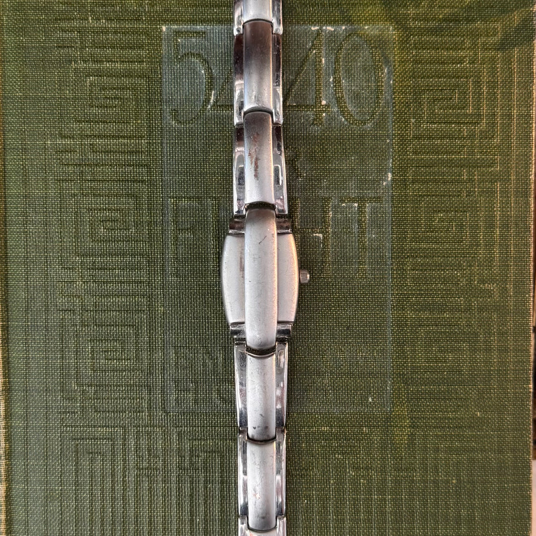 Silver Peekaboo Watch
