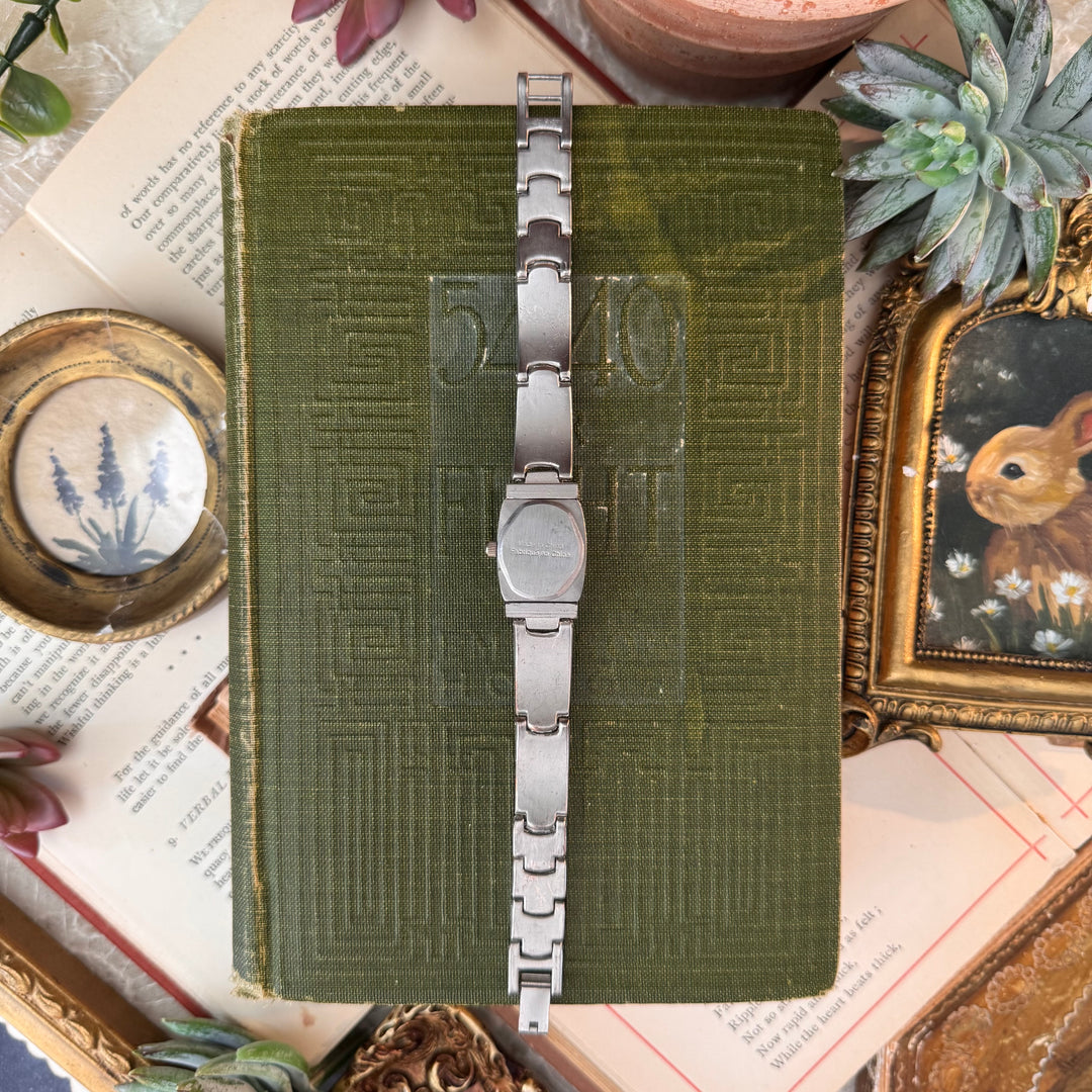 Silver Peekaboo Watch