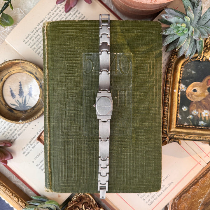 Silver Peekaboo Watch