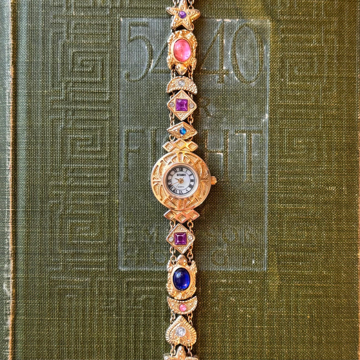 Gold Charm Watch