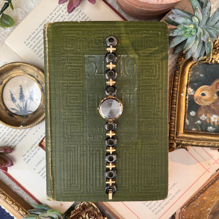 Two Tone Ornate Watch