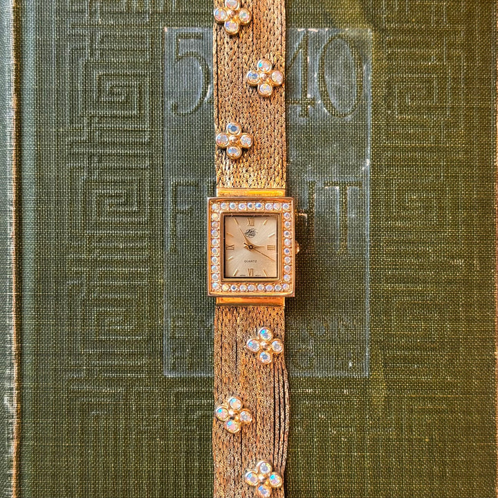 Gold Kirks Folly Heart Watch