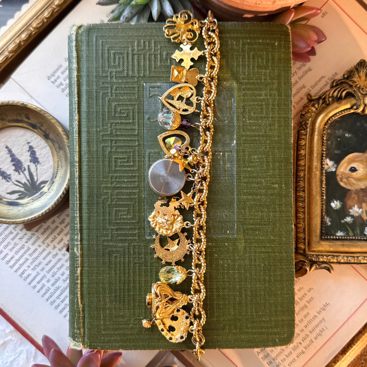 Gold Kirks Folly Charm Watch
